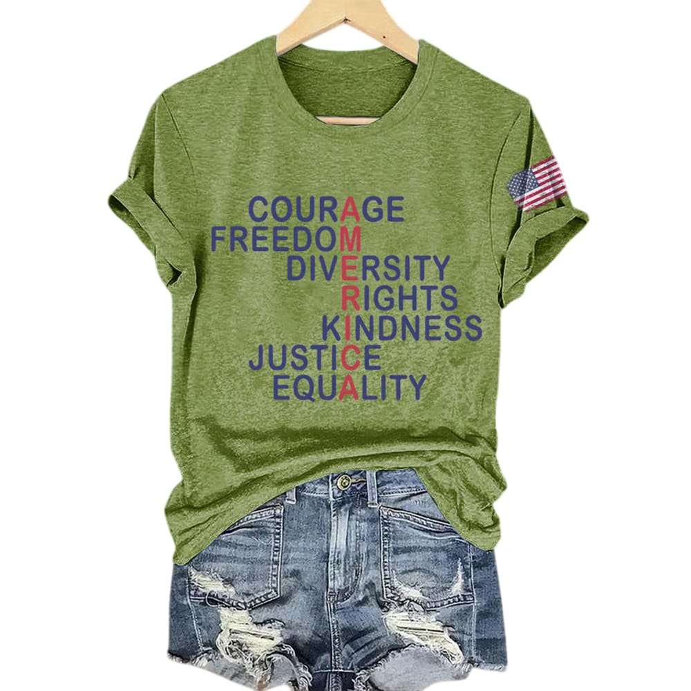 Courage Freedom Diversity Rights Kindness Justice Equality Shirt Courage Freedom Diversity Rights Kindness Justice Equality Shirt