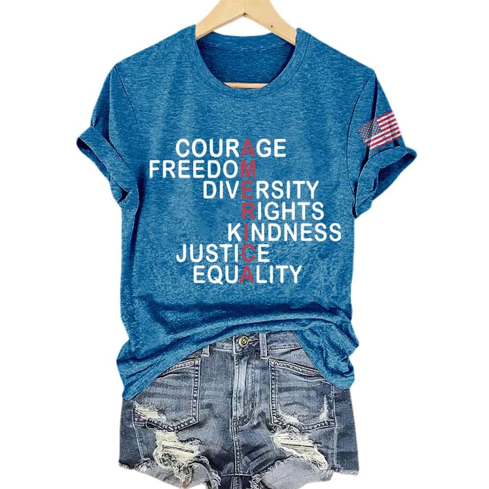 Courage Freedom Diversity Rights Kindness Justice Equality Shirt Courage Freedom Diversity Rights Kindness Justice Equality Shirt