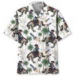 Cowboy Proud Of America Hawaiian Shirt