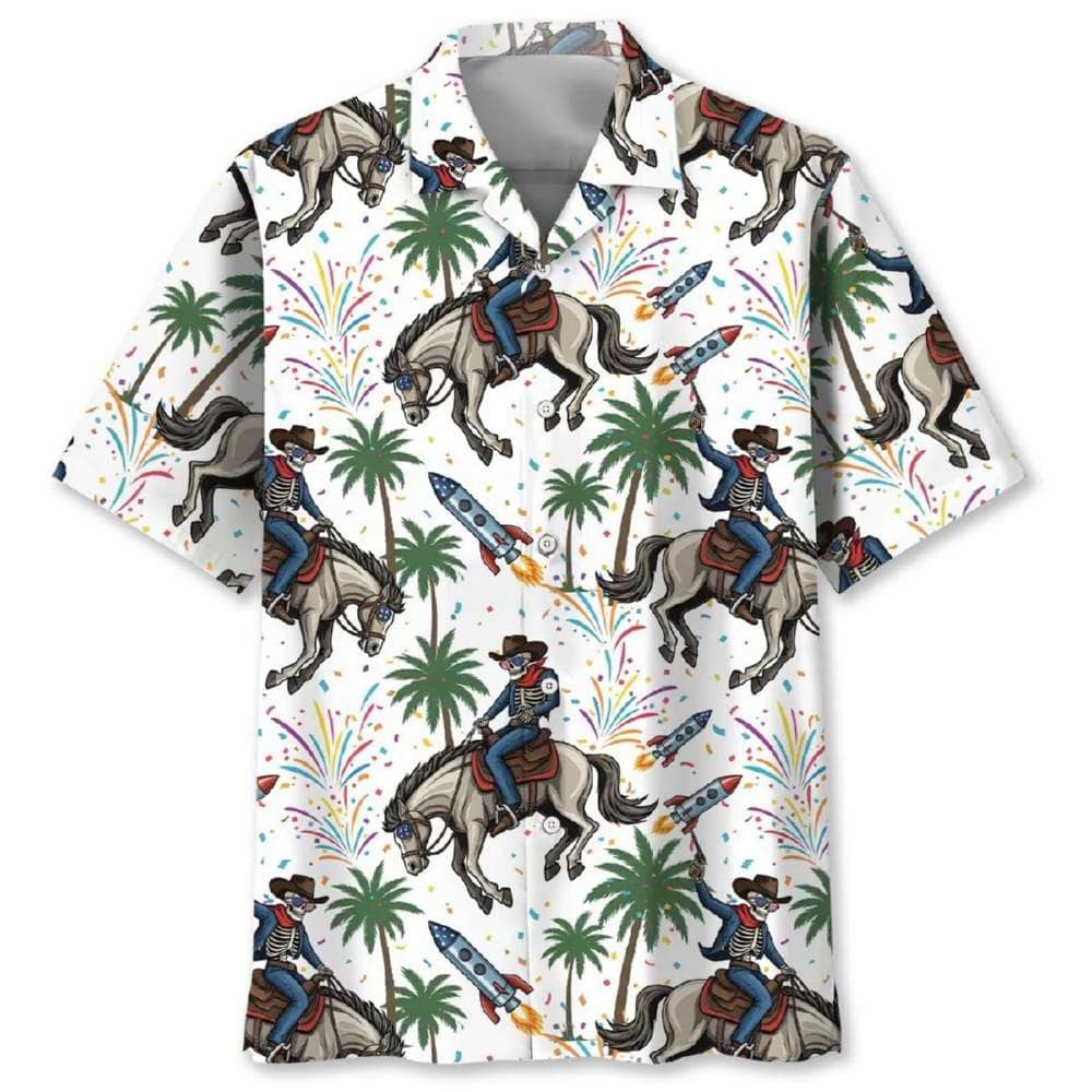 Cowboy Proud Of America Hawaiian Shirt Cowboy Proud Of America Hawaiian Shirt