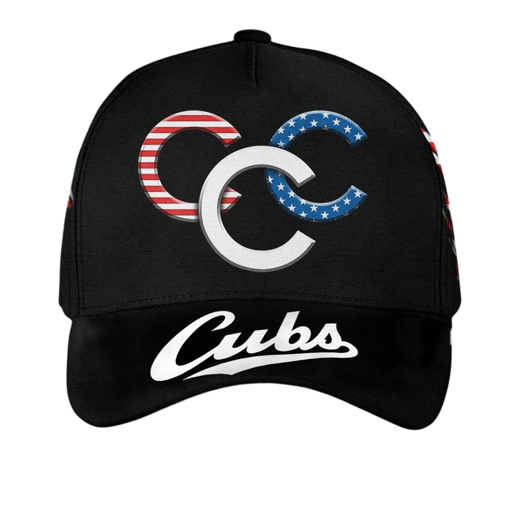 Cubs 4th Of July Customized Classic Cap Cubs 4th Of July Customized Classic Cap