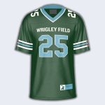 Cubs Wrigley Field Football Jersey 2025 Giveaway