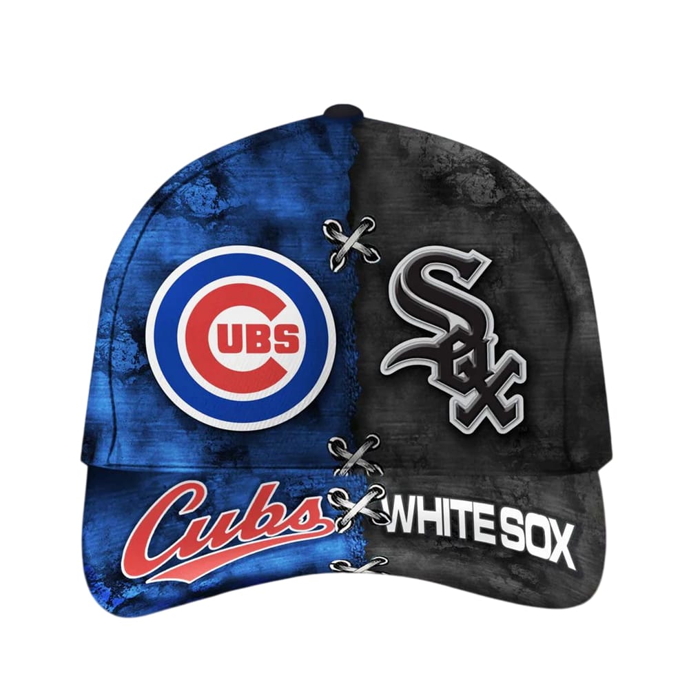 Cubs x White Sox Customized Classic Cap Cubs x White Sox Customized Classic Cap