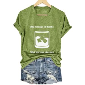 ICE Belongs In Drinks Not On Our Streets Shirt1