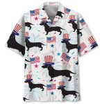 Dachshund USA Proud Hawaiian Shirt