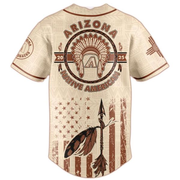 Diamondbacks Native American Heritage Month Baseball Jersey 2025