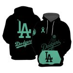Dodgers 2025 PTSD Awareness Day Hoodie