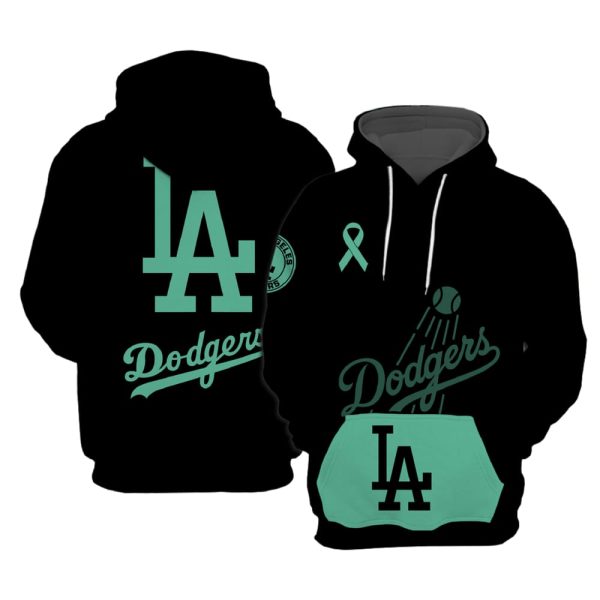 Dodgers 2025 PTSD Awareness Day Hoodie