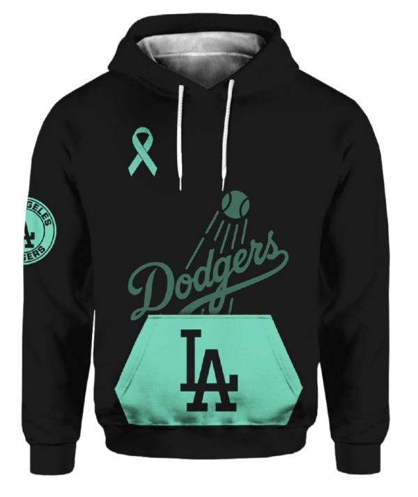 Dodgers 2025 PTSD Awareness Day Hoodie