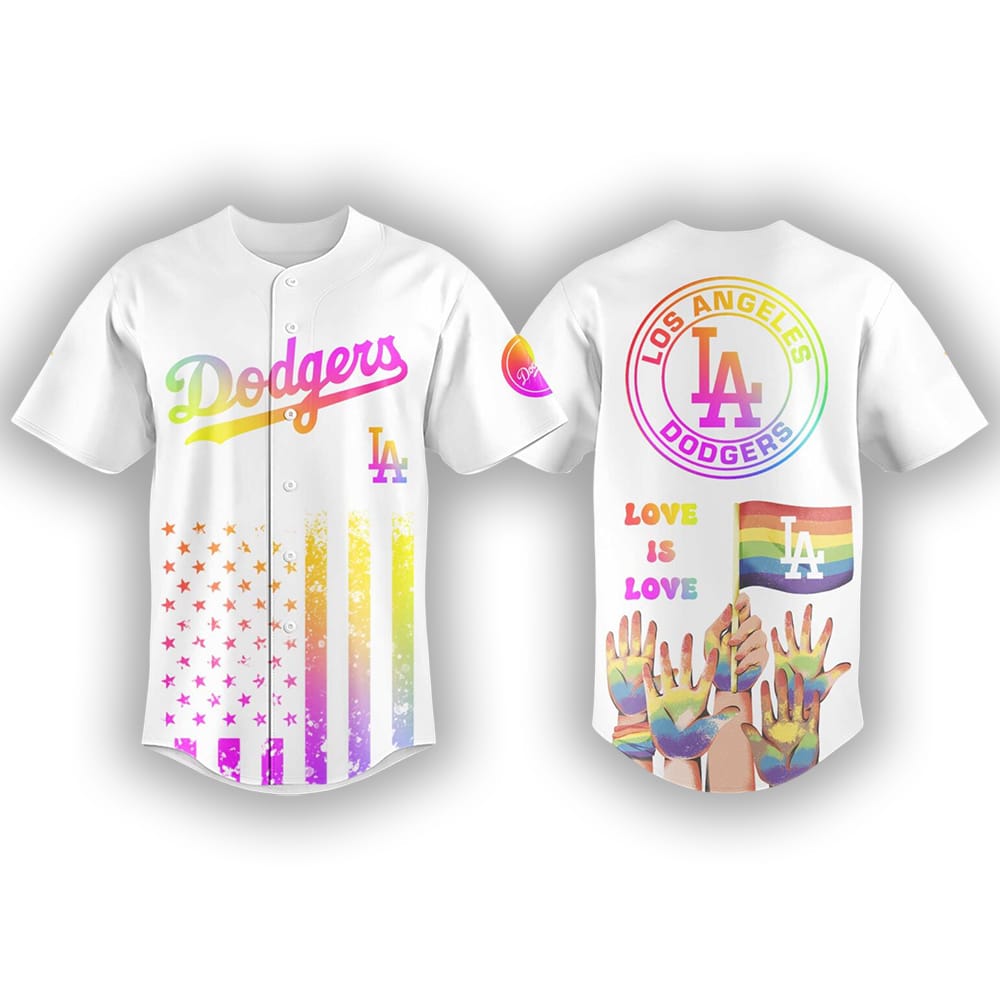 Dodgers Baseball Pride Month 2025 Jersey Dodgers Baseball Pride Month 2025 Jersey