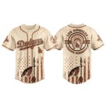 Dodgers Native American Heritage Month Baseball Jersey 2025