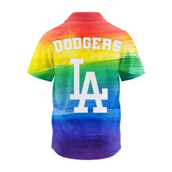 Dodgers Pride Month Hawaiian Shirt 2025