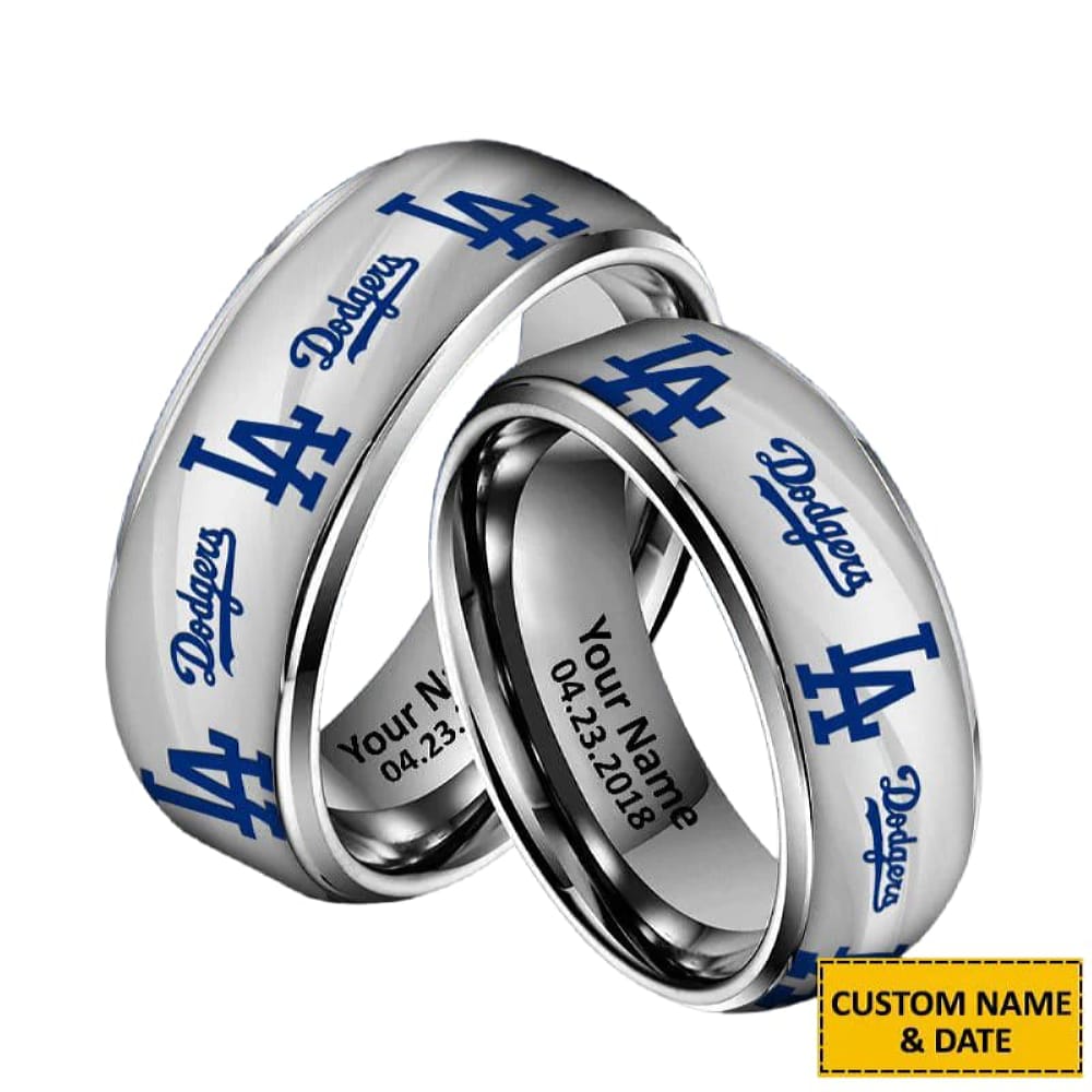 Dodgers Special Rings Custom Any Name And Date Dodgers Special Rings Custom Any Name And Date