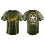 Dodgers US Army's 250th Birthday Jersey 2025