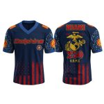 Dolphins US USMC 250th Birthday Football Jersey 2025