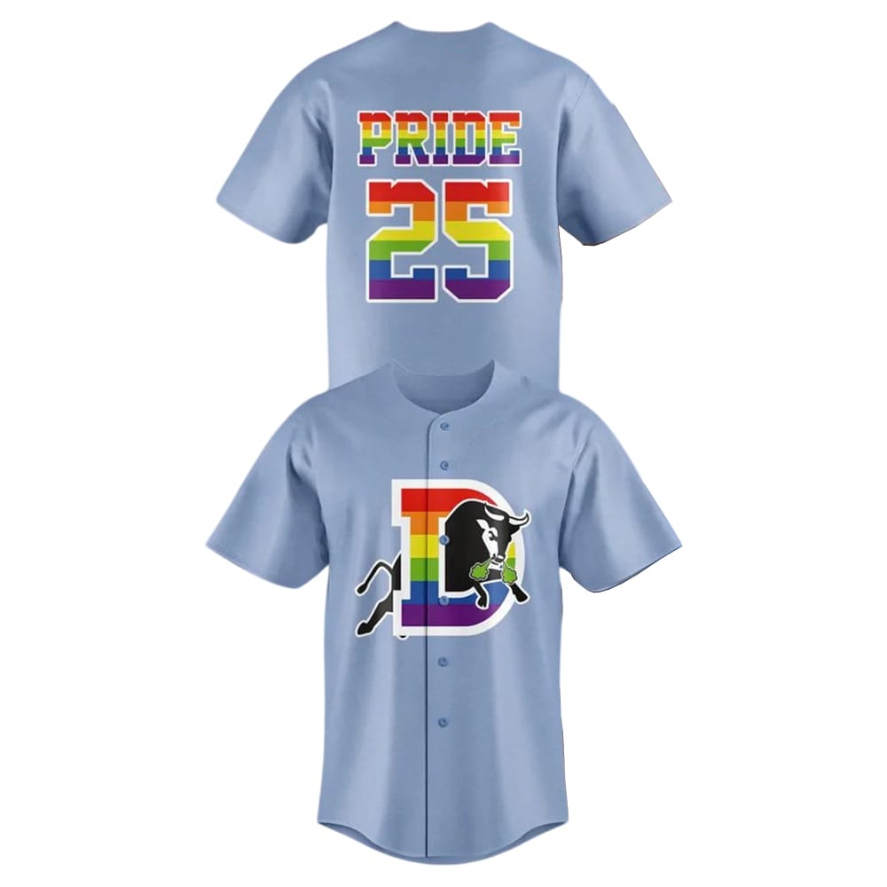 Durham Bulls Pride Jersey 2025 Durham Bulls Pride Jersey 2025