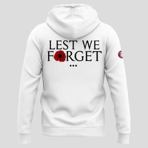 2025 Tigers Memorial Day Lest We Forget Hoodie2