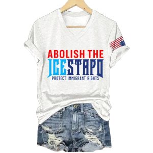 Abolish The Icestapo Protect Immigrant Rights Shirt1