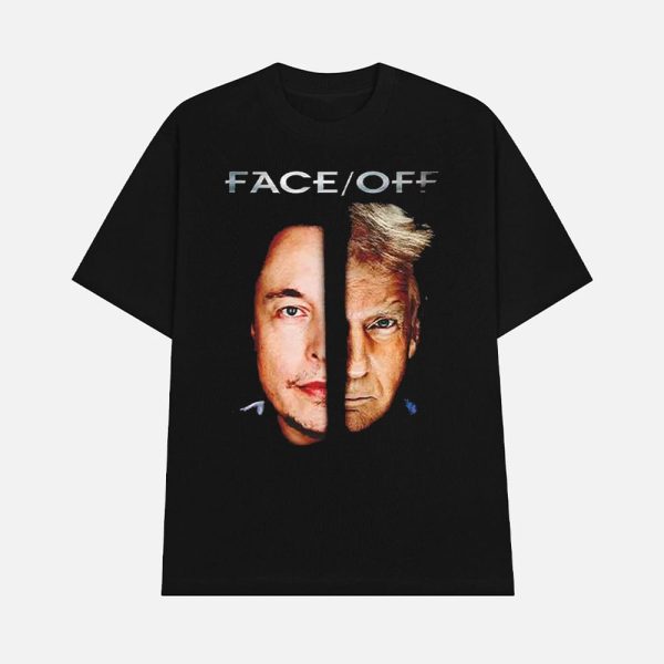 Elon Vs Trump Face Off Shirt