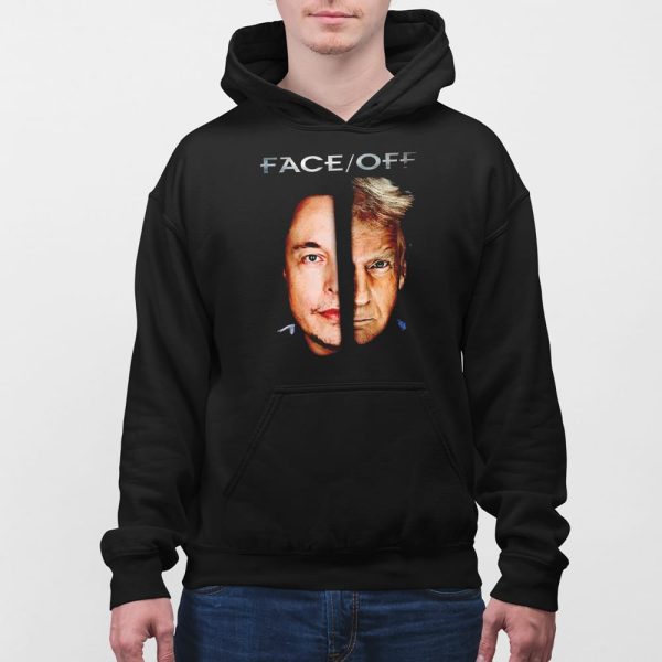 Elon Vs Trump Face Off Shirt