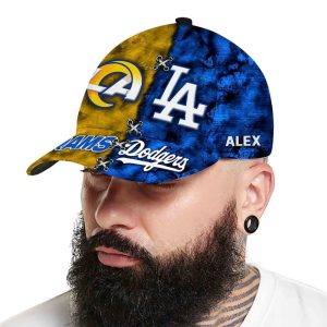 Rams x Dodgers Customized Classic Cap1