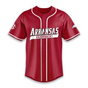 Razorbacks Omahogs Baseball Jersey 2025 2