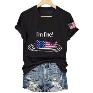 FDT Im Fine 4th of July Shirt1