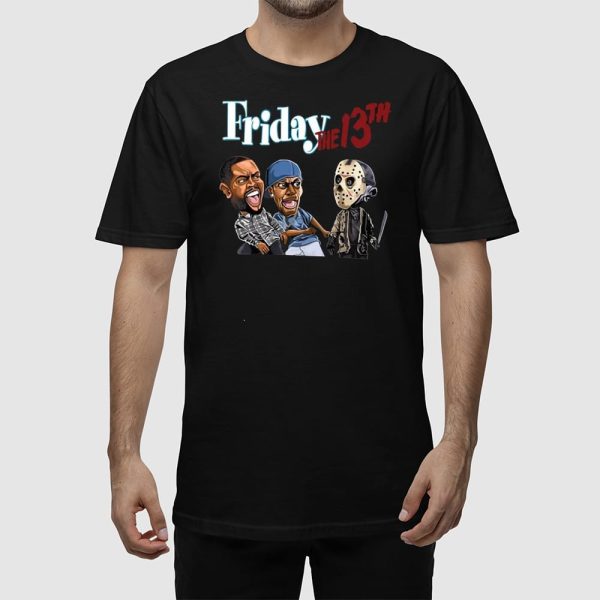 Friday Movie Halloween The 13th Horror Jason Deebo Killer Smokey Shirt