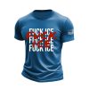 Fuck ICE Printed Casual T-Shirt