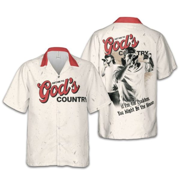 Get me to God’s country Morgan Wallen Hawaiian Shirt