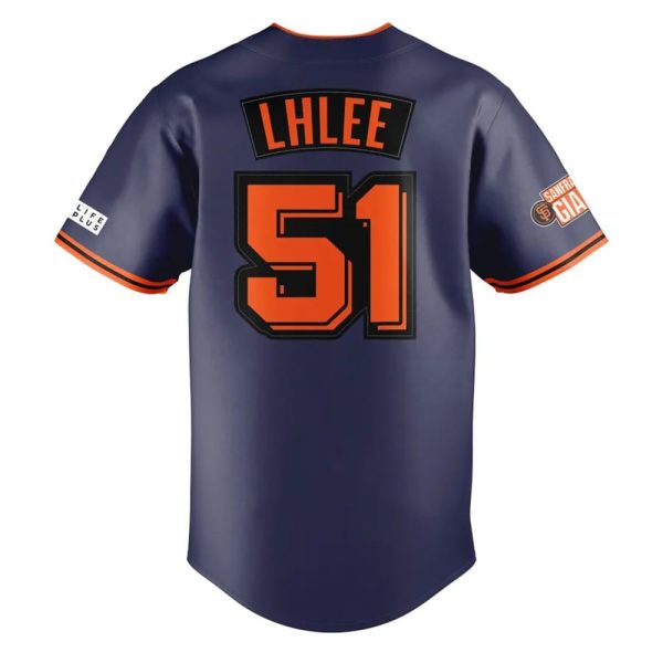 Giants Jung-hoo Lee Baseball Jersey 2025