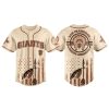 Giants Native American Heritage Month Baseball Jersey 2025