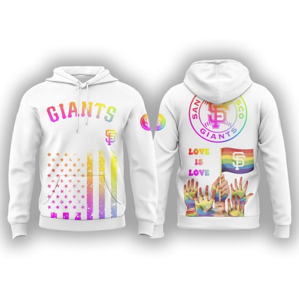 Giants Pride Month 2025 Hoodie