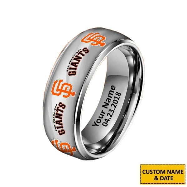 Giants Special Rings Custom Any Name And Date