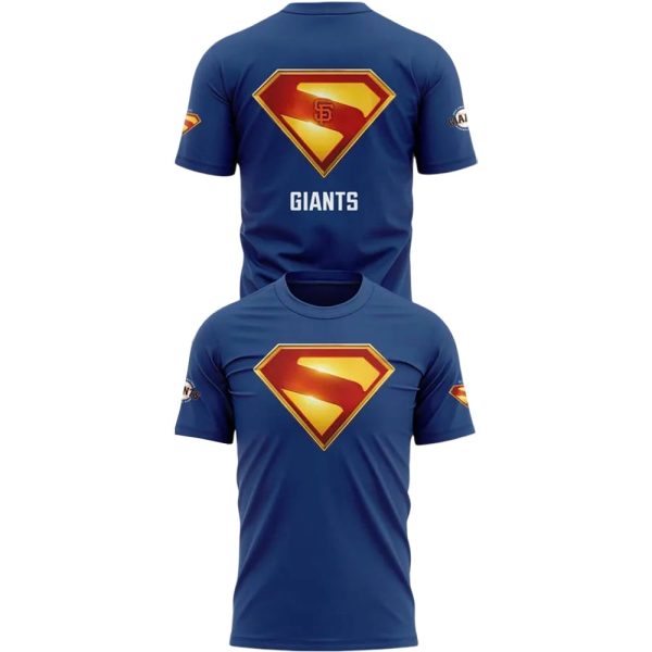 Giants Superman Night Shirt 2025