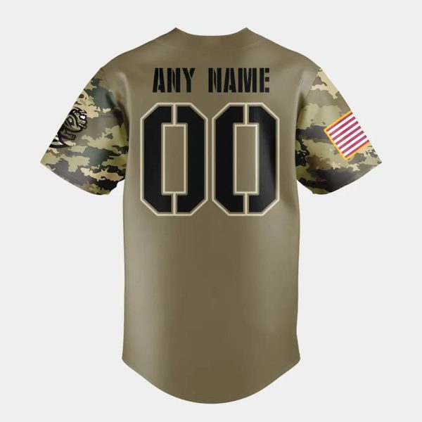 GreenJackets Military Appreciation Night 2025 Baseball Jersey