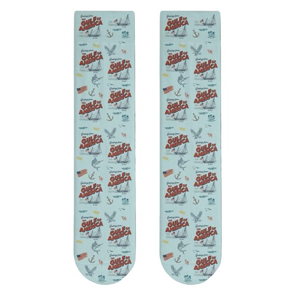 Greetings From The Gulf Of America 2025 Socks