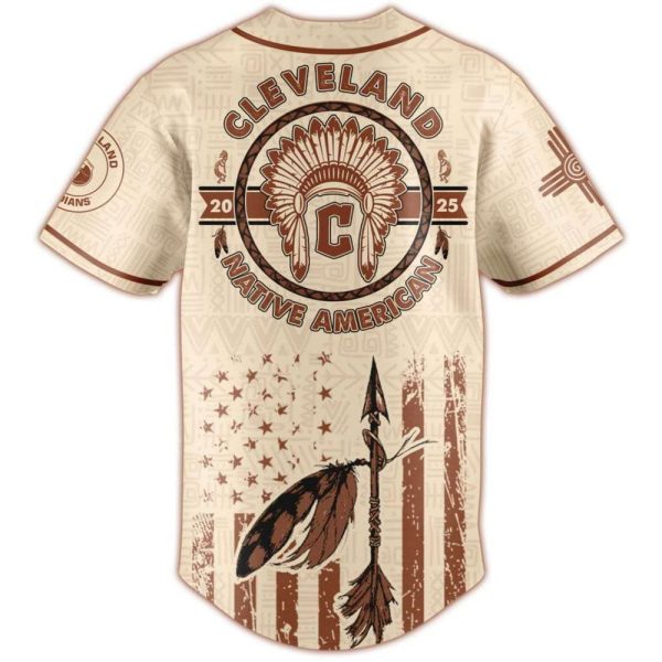 Guardians Native American Heritage Month Baseball Jersey 2025