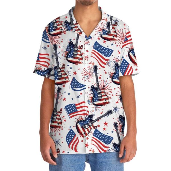 Guitar USA Proud Hawaiian Shirt