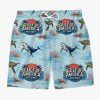 Gulf Of America Est 2025 Sharks Don’t Apologize Beach Shorts