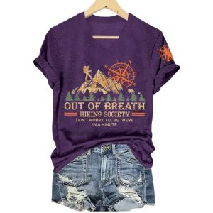 Out Of Breath Hiking Society Dont Worry Ill Be There Soon Shirt1