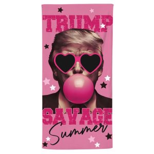 Trump Savage Summer Beach Towel1