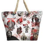 Halloween Horror Beach Bag