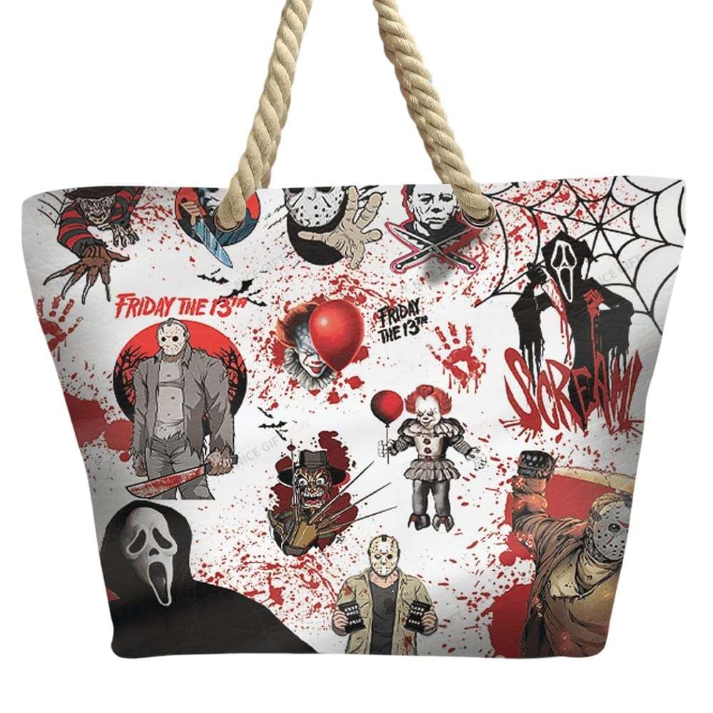 Halloween Horror Beach Bag Halloween Horror Beach Bag