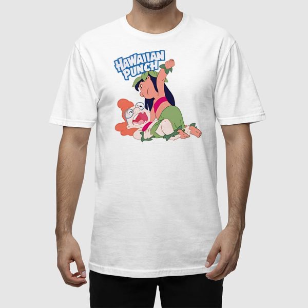 Hawaiian Punch Parody Lilo & Myrtle Cartoon T Shirt