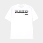 I Know I Am A White People But I Am Tired Of White People Shirt