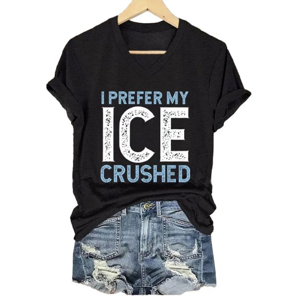 I Prefer My Ice Crushed Abolish ICE Shirt