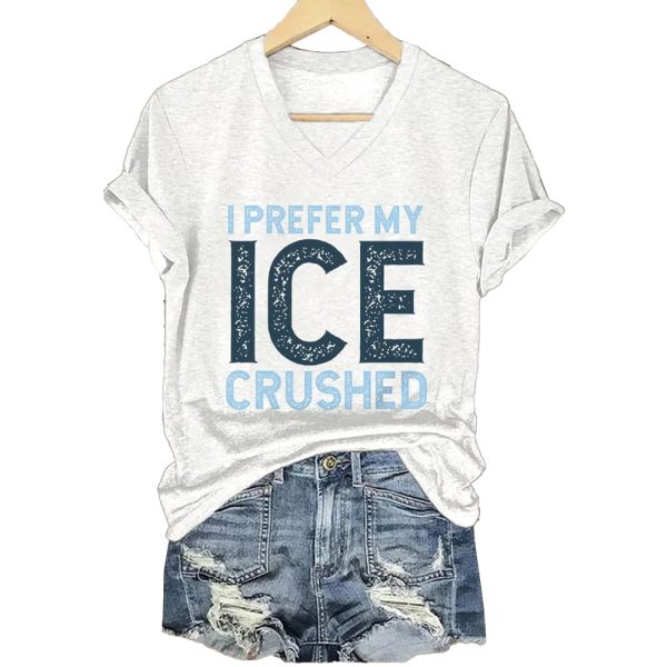 I Prefer My Ice Crushed Abolish ICE Shirt
