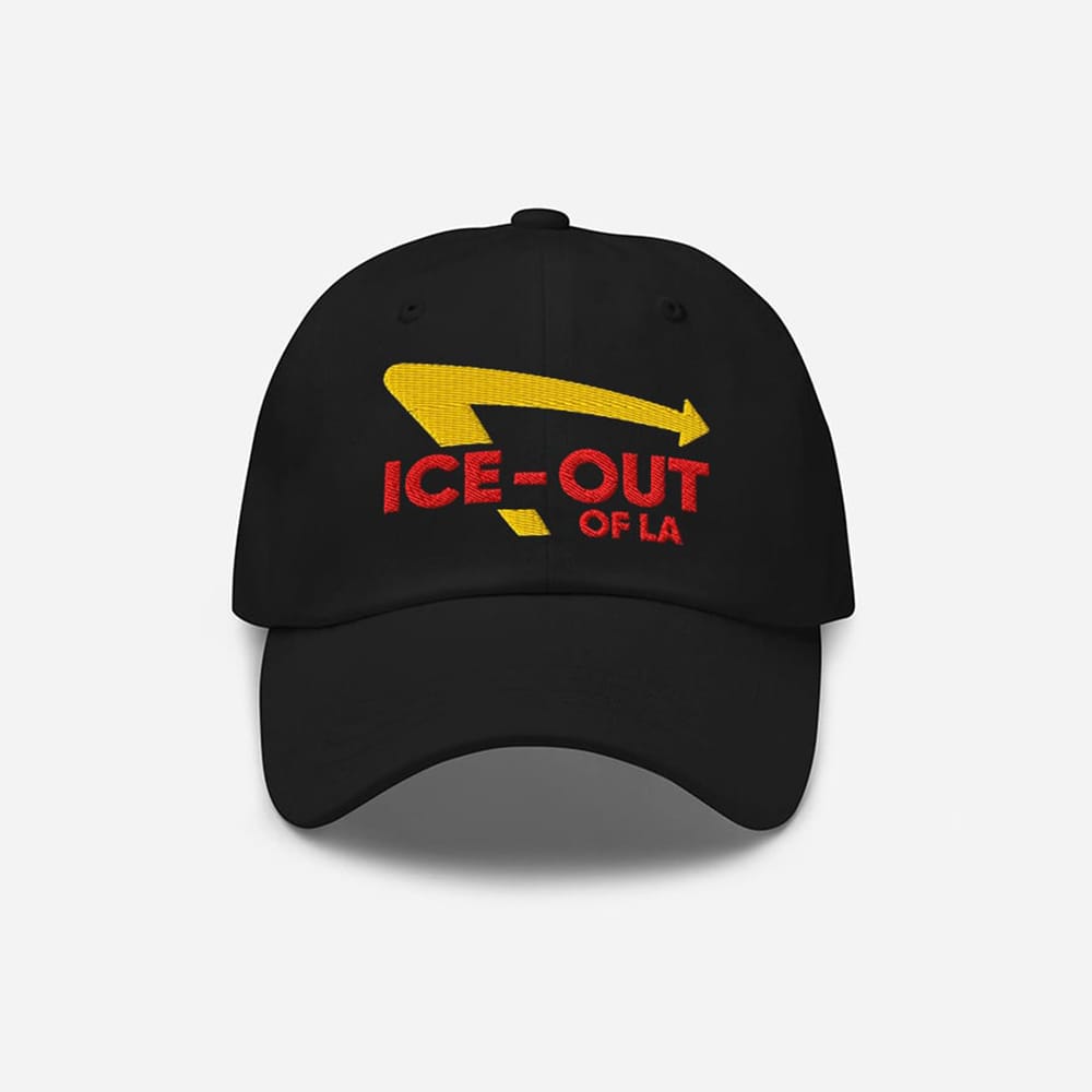 ICE Out Of LA Baseball Cap ICE Out Of LA Baseball Cap