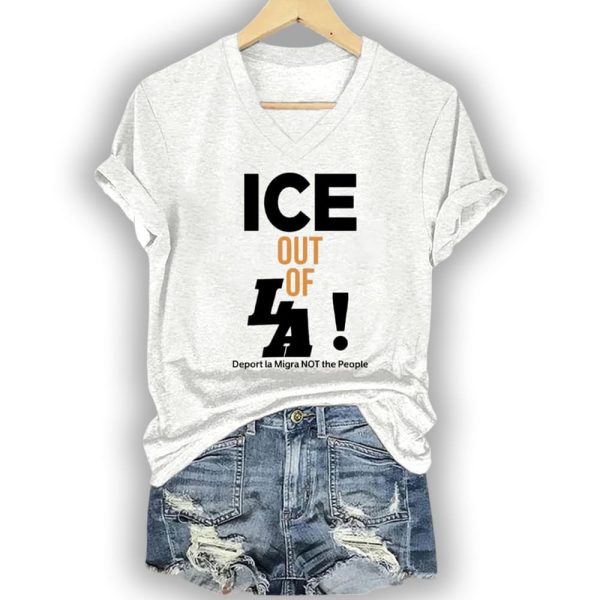 ICE Out Of La Deport La Migra Not The People Shirt